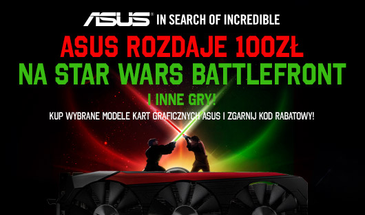 ASUS rozdaje kody rabatowe na najnowsze gry